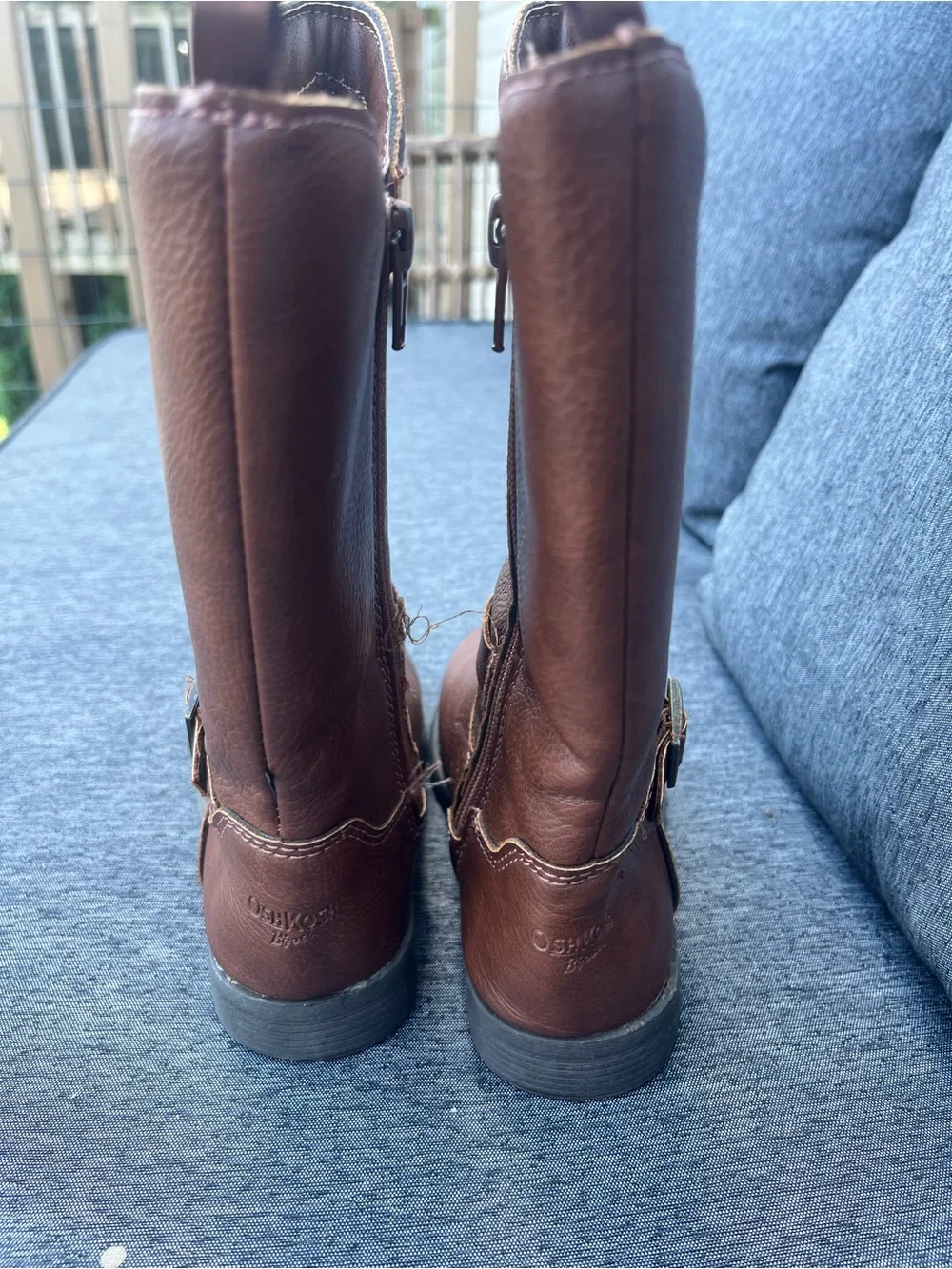 OshKosh B'gosh Kids Brown Tall Leather Boots